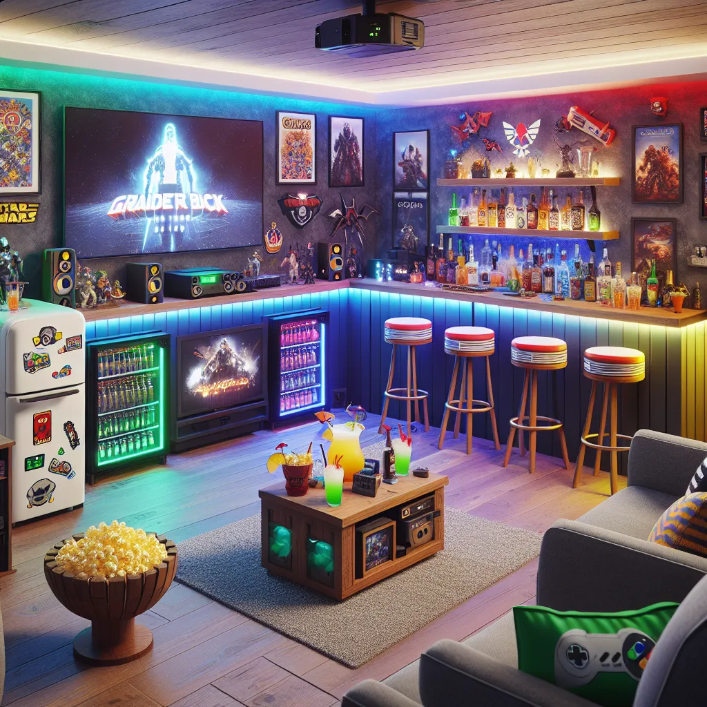 Criando um Bar Temático de Games em Casa