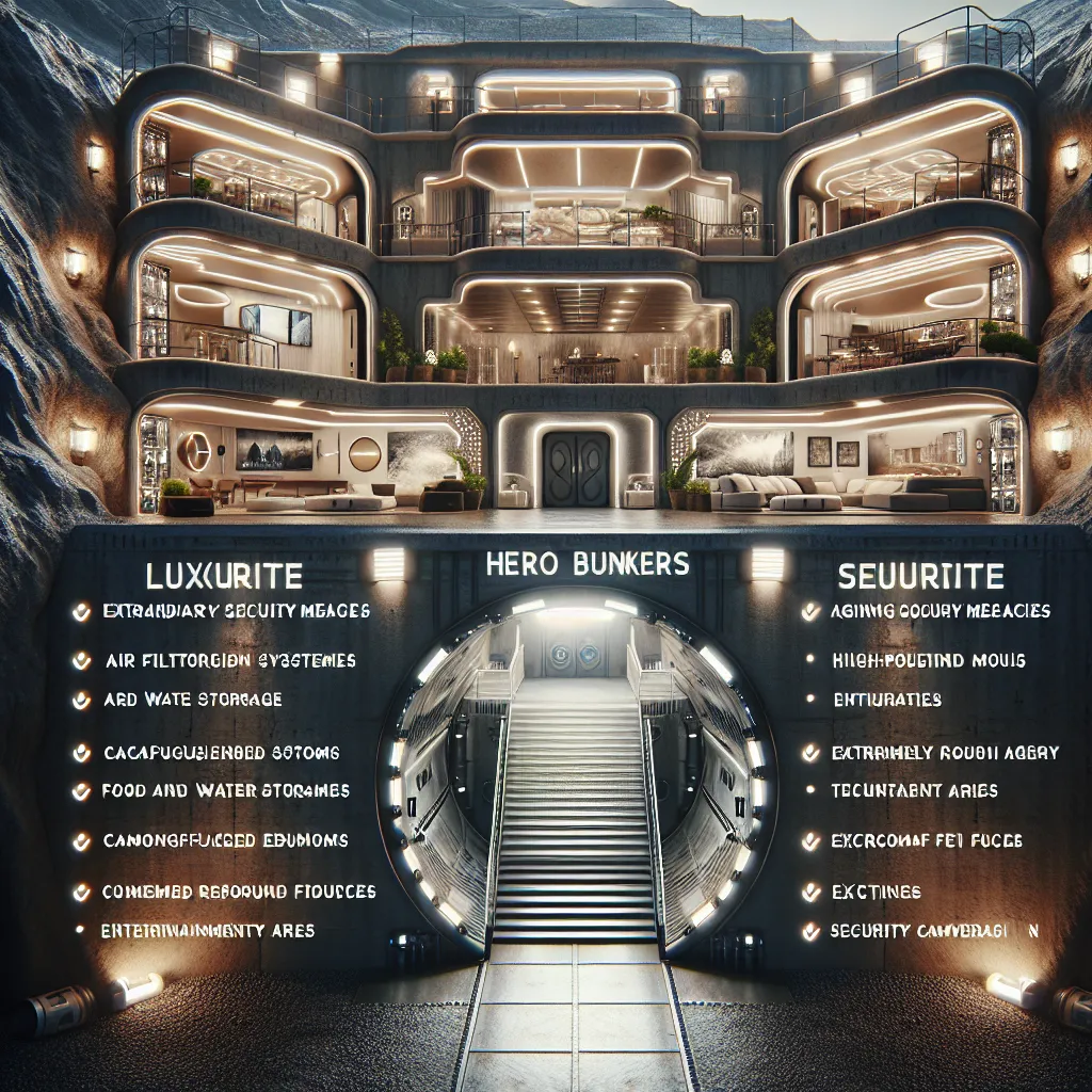 Bunkers de Luxo: As Medidas de Segurança Extraordinárias nas Propriedades dos Famosos mais Cobiçados