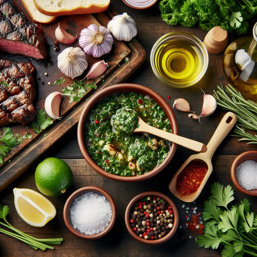 Como Preparar um Excelente Chimichurri Brasileiro para Churrasco