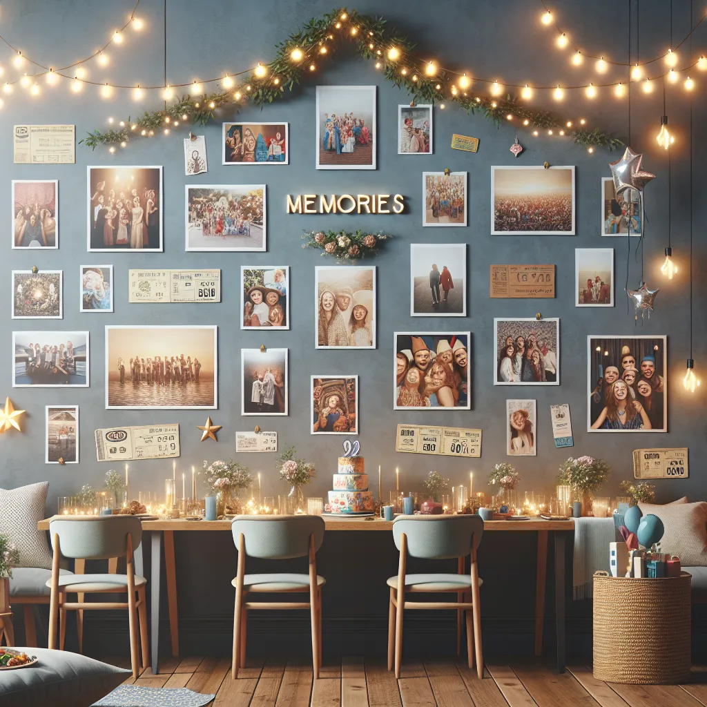 Como Criar um Mural de Memórias para Festas Especiais