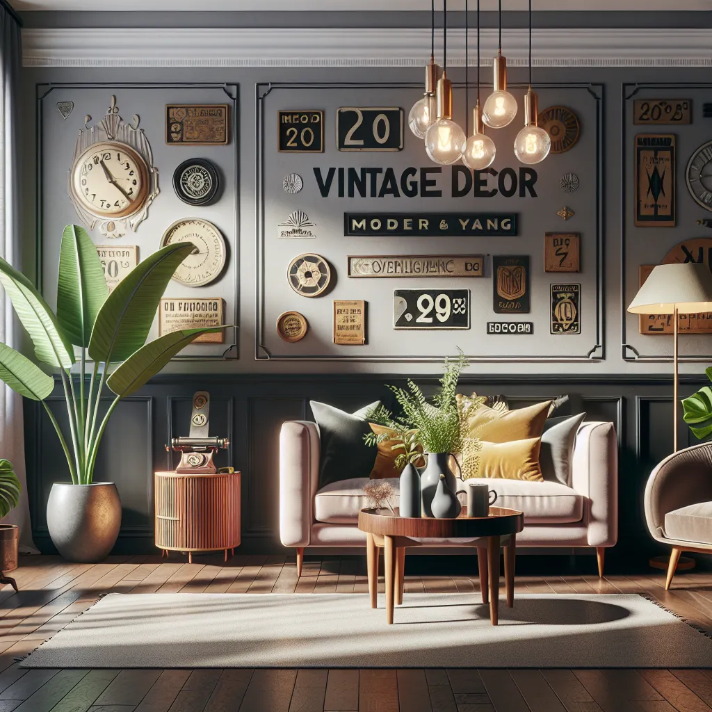 Elementos Vintage: Como Escolher Peças para Sua Decoração