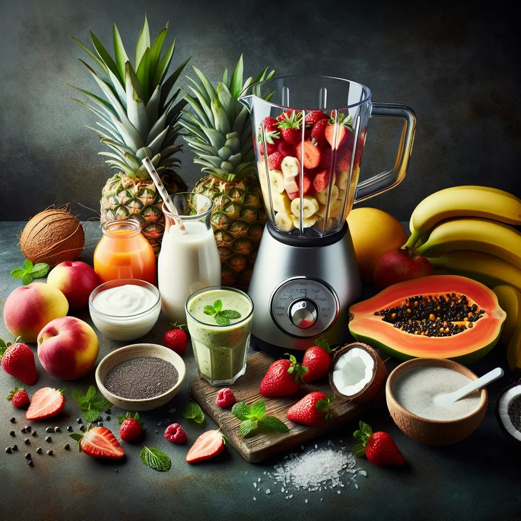 Como Fazer Batidas Saudáveis com Frutas da Estação