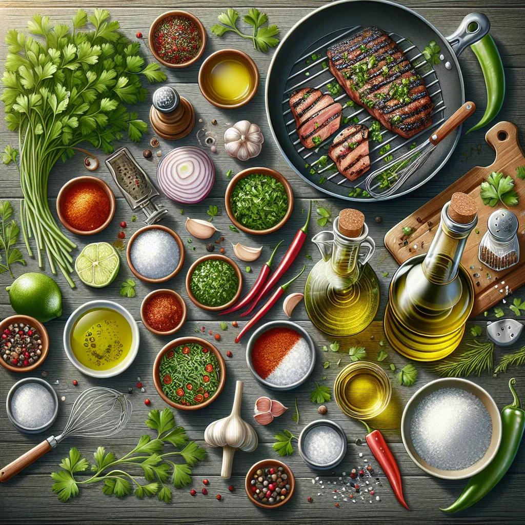 Como Fazer um Chimichurri Autêntico para Churrasco