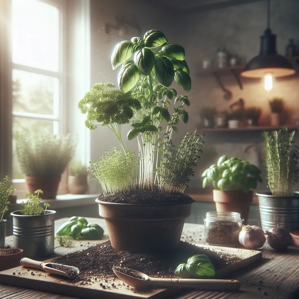 Cultivando Ervas Aromáticas para um Tempero Caseiro Delicioso