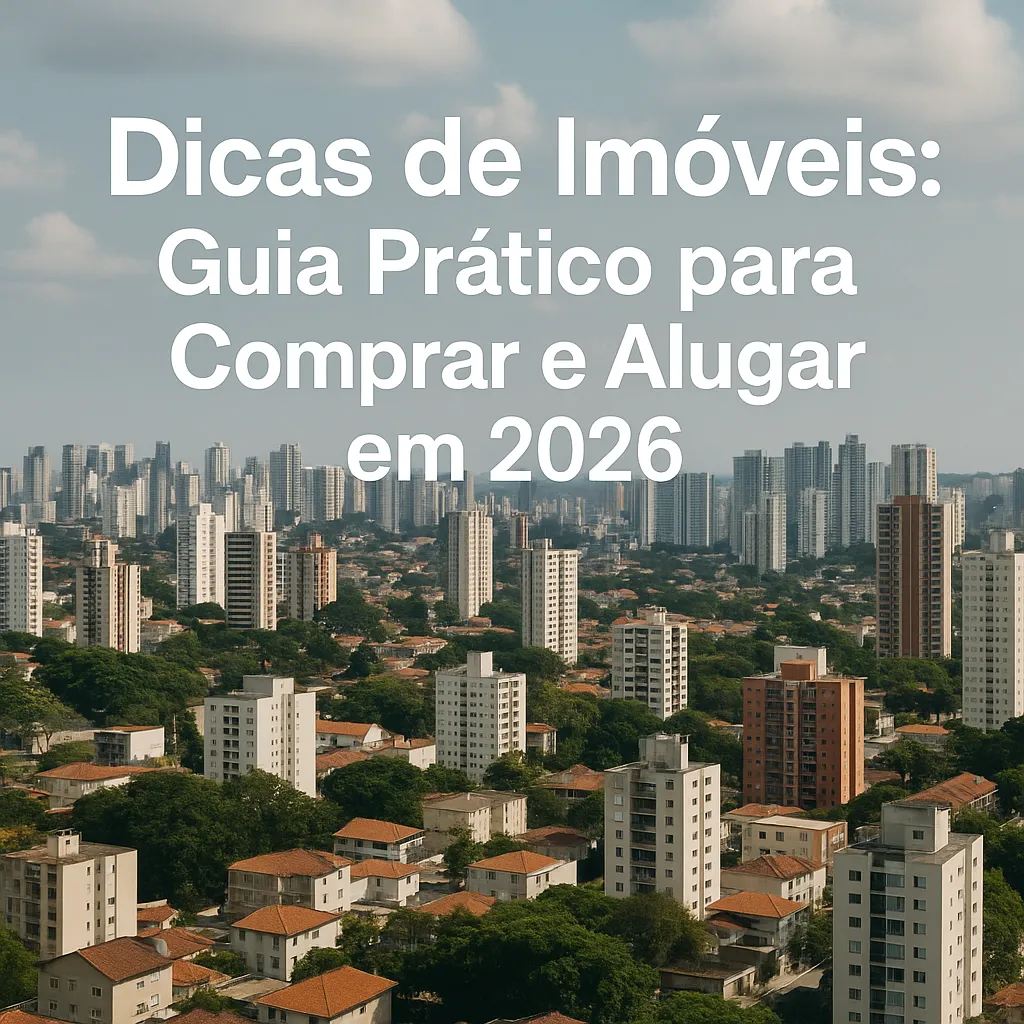 Dicas de Imóveis: Guia Prático para Comprar e Alugar em 2026