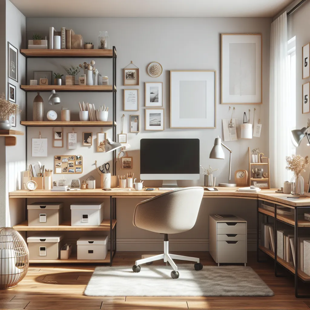 Espaços de Trabalho em Casa: Dicas para Criar um Home Office Eficiente