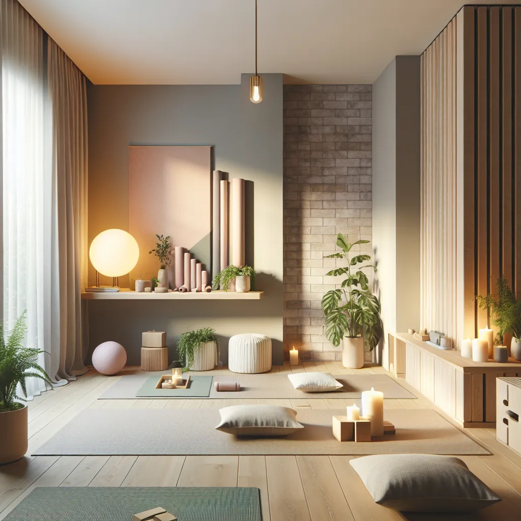Criando um Estúdio de Yoga e Bem-Estar em Casa