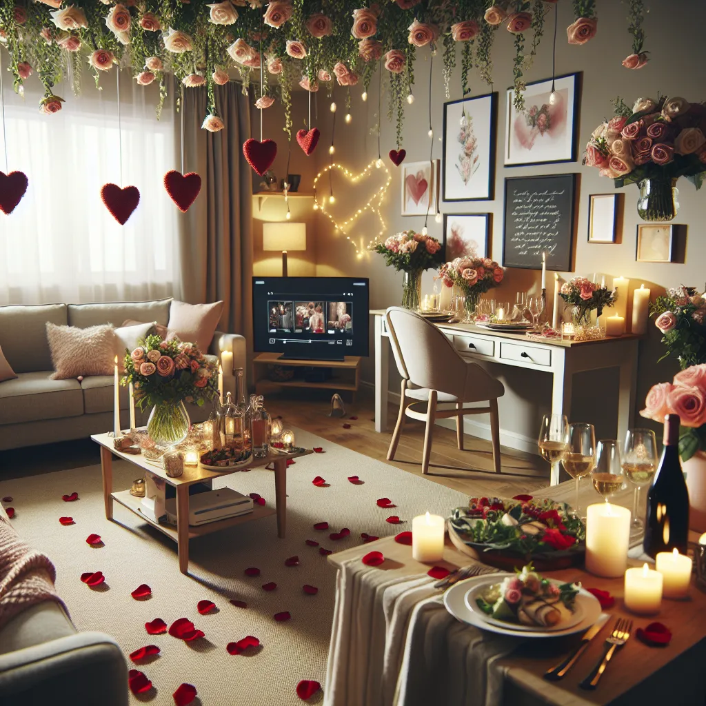 Como Fazer uma Festa de Dia dos Namorados Romântica em Casa
