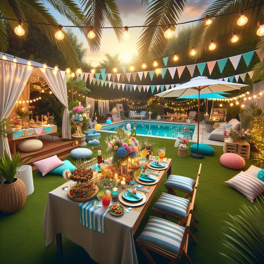Dicas para Criar uma Festa de Verão Inesquecível em Casa