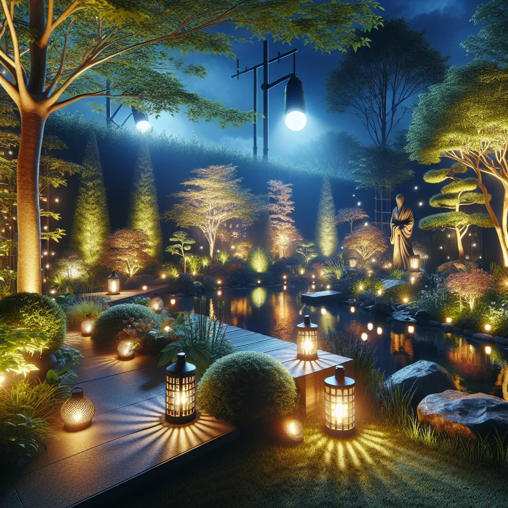 Iluminação Criativa para Jardins Pequenos: Dicas Práticas