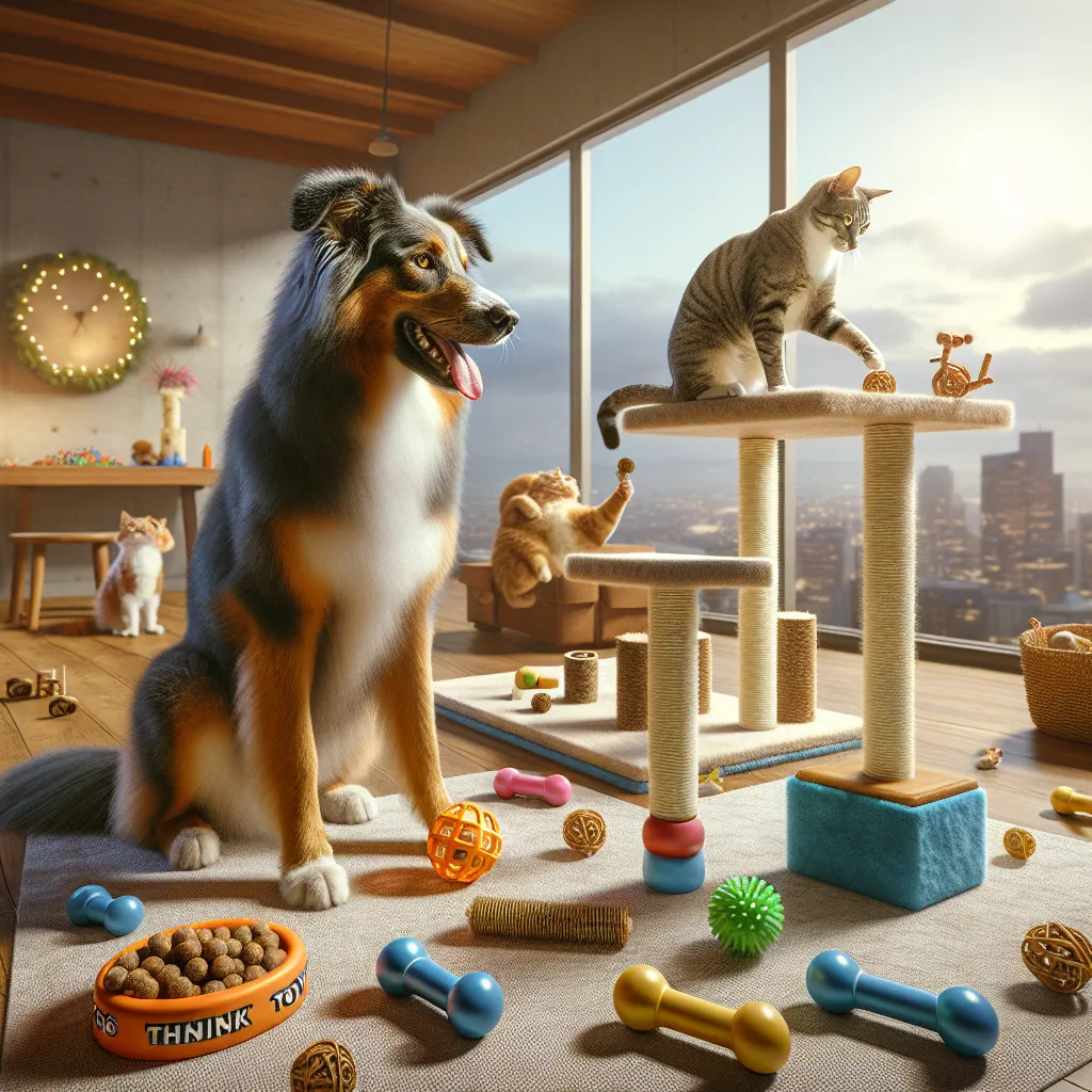 A Importância do Enriquecimento Ambiental para Cães e Gatos