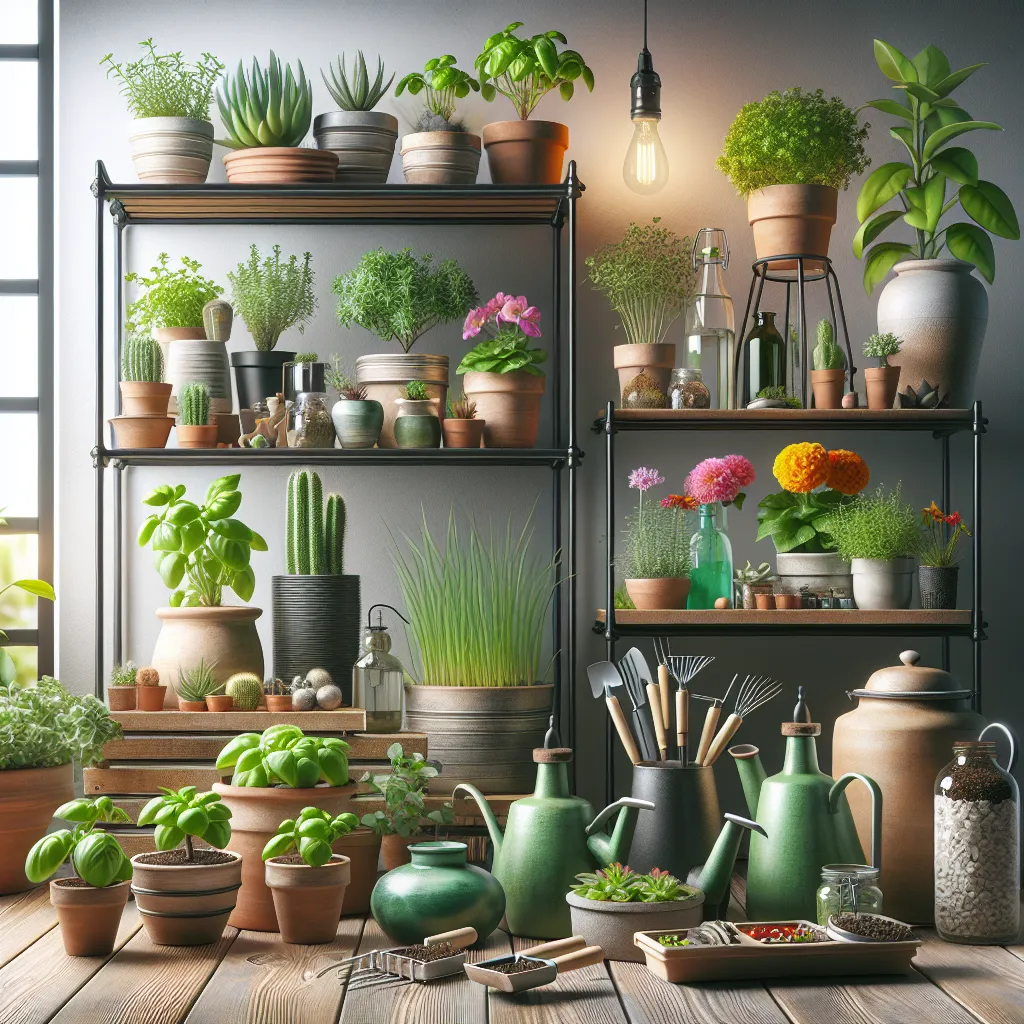 Jardinagem em Pequenos Espaços para Iniciantes: Transforme Seu Lar em um Oásis Verde