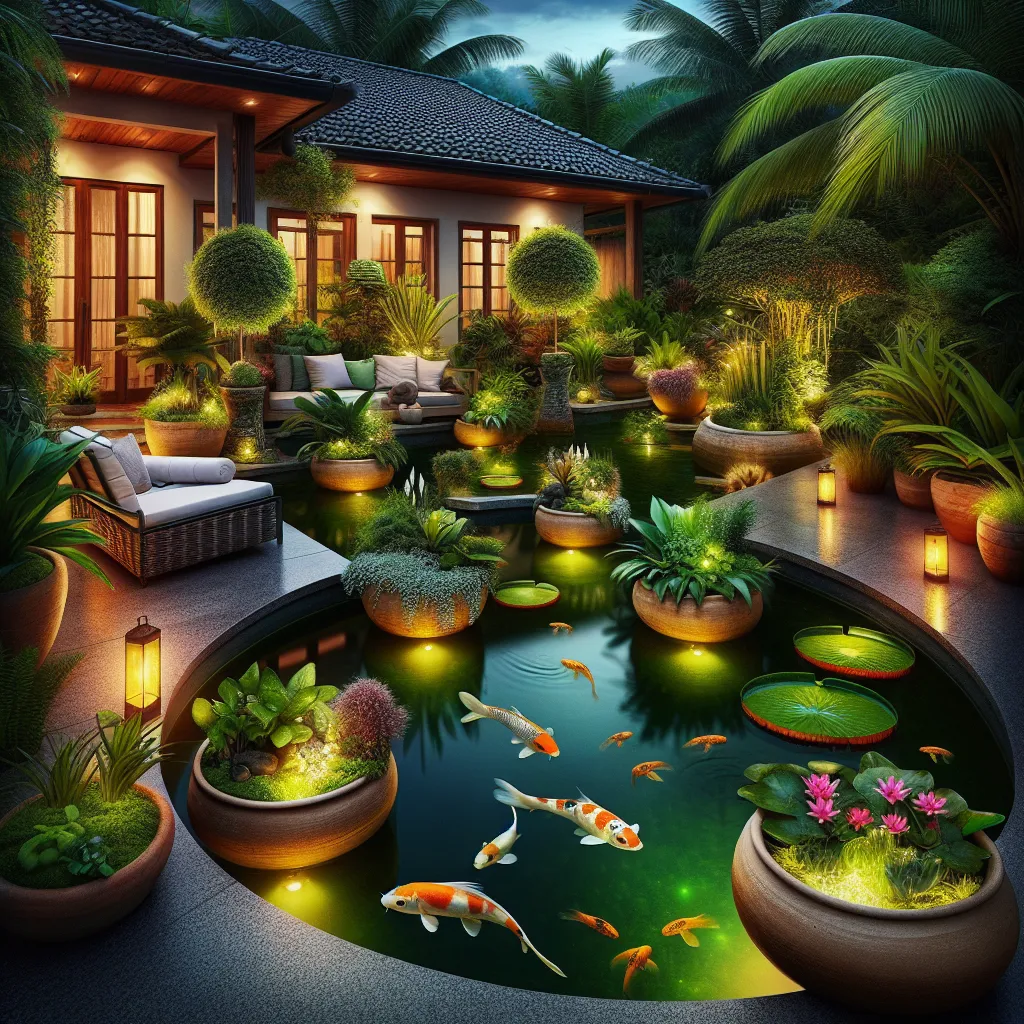 Jardins Aquáticos: Criando um Mini-Paraíso em Casa