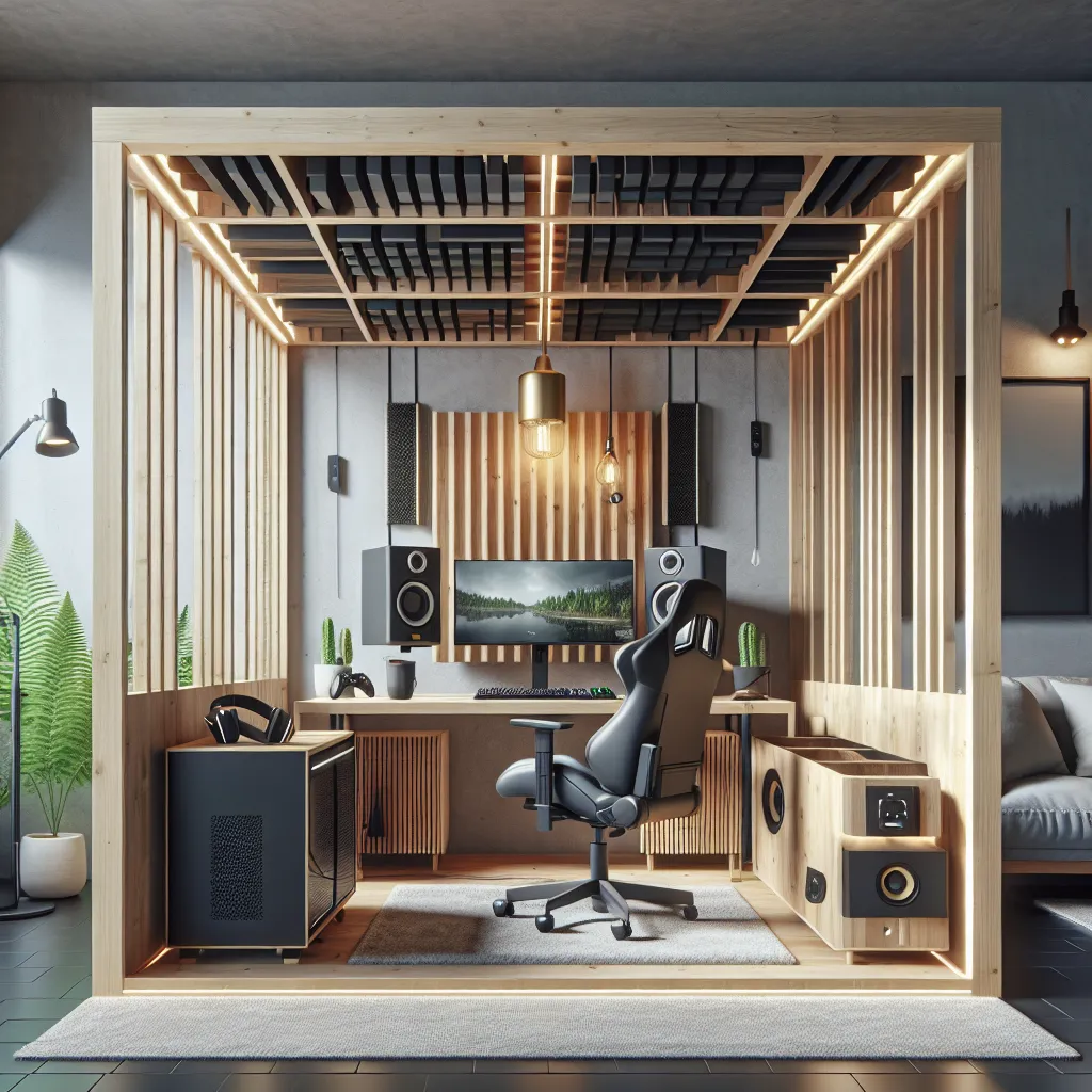 Como Montar uma Cabine de Jogos Acústica em Casa