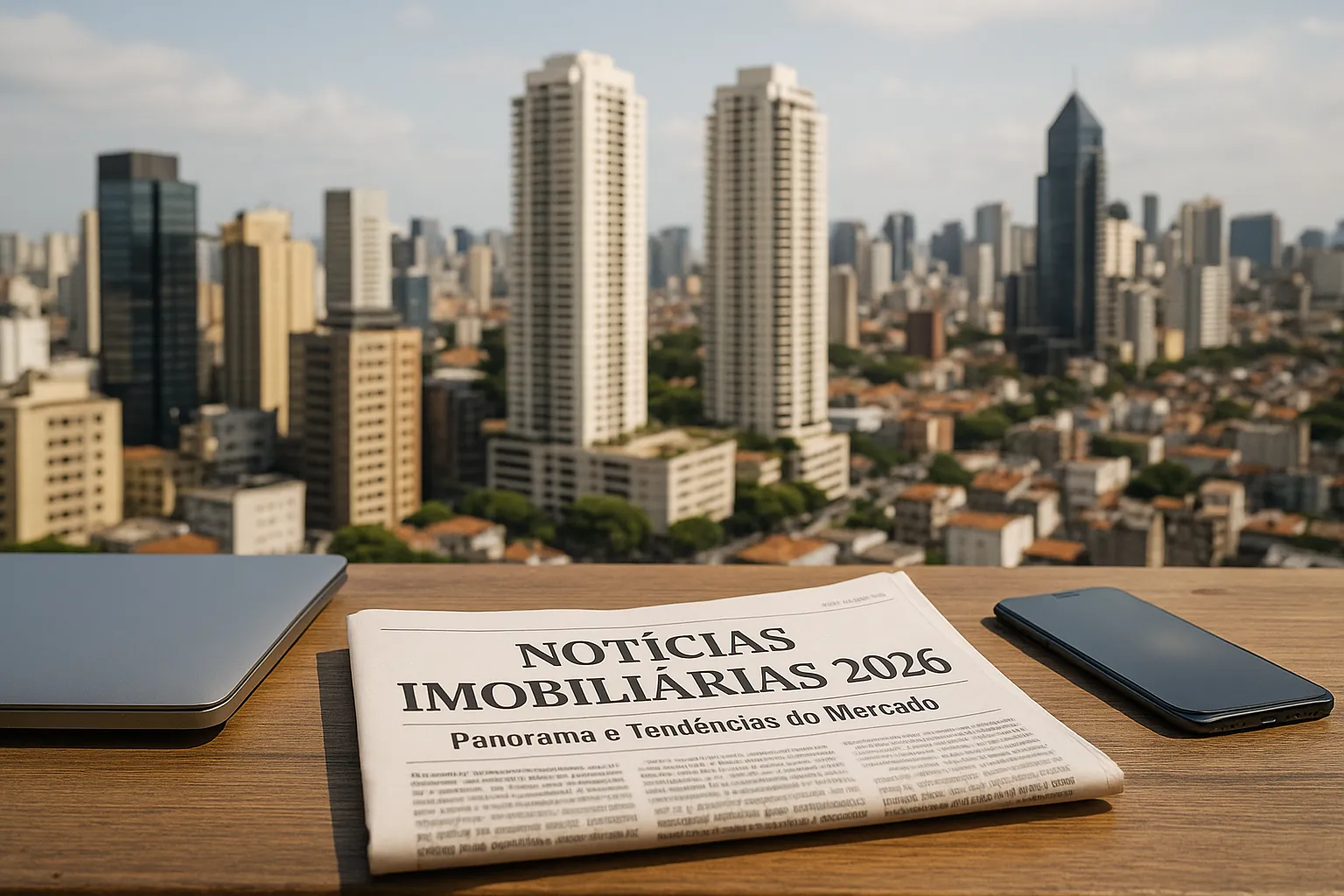 Notícias Imobiliárias 2026: Panorama e Tendências do Mercado