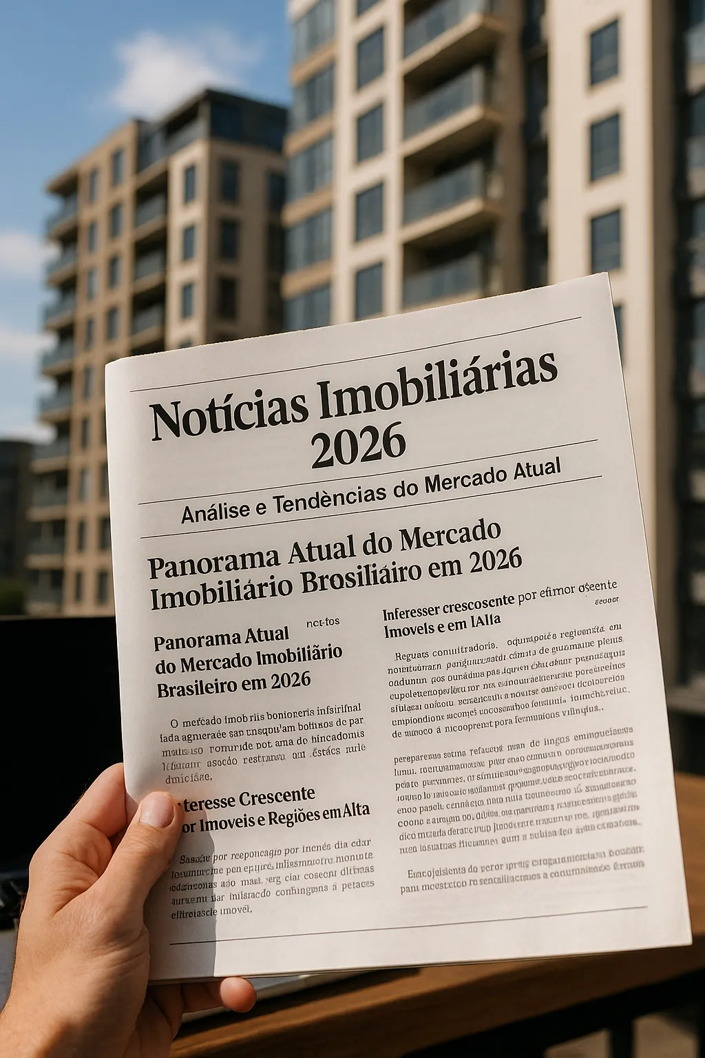 Notícias Imobiliárias 2026: Análise e Tendências do Mercado Atual