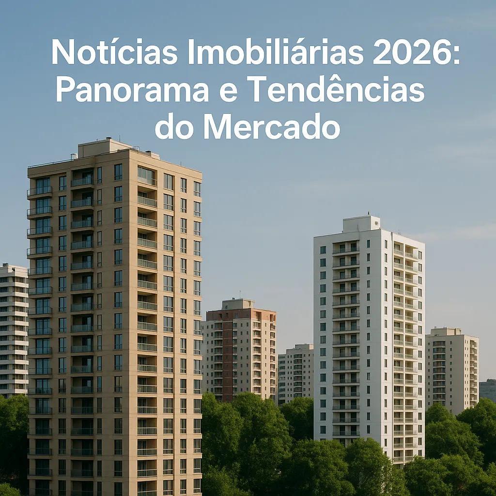 Notícias Imobiliárias 2026: Panorama e Tendências do Mercado