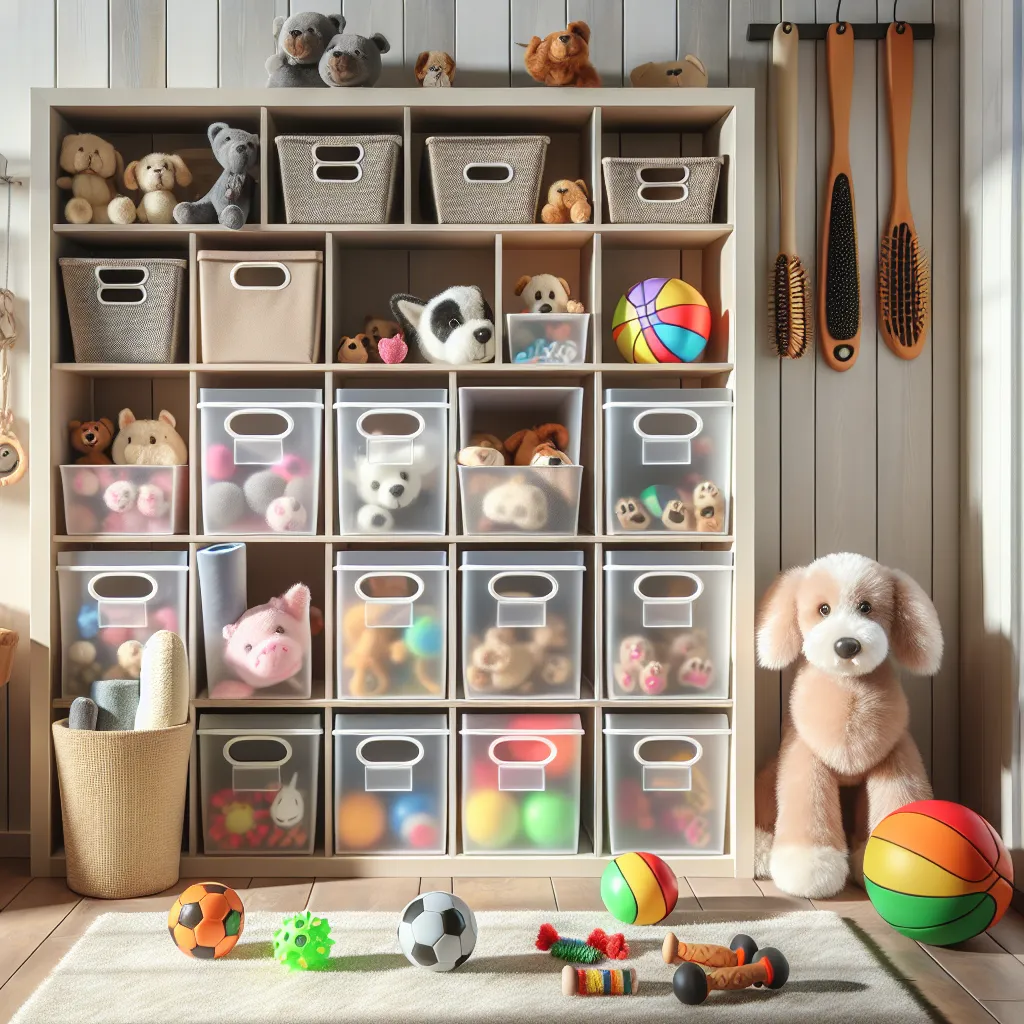 Dicas Práticas para Organizar o Espaço dos Brinquedos dos Pets