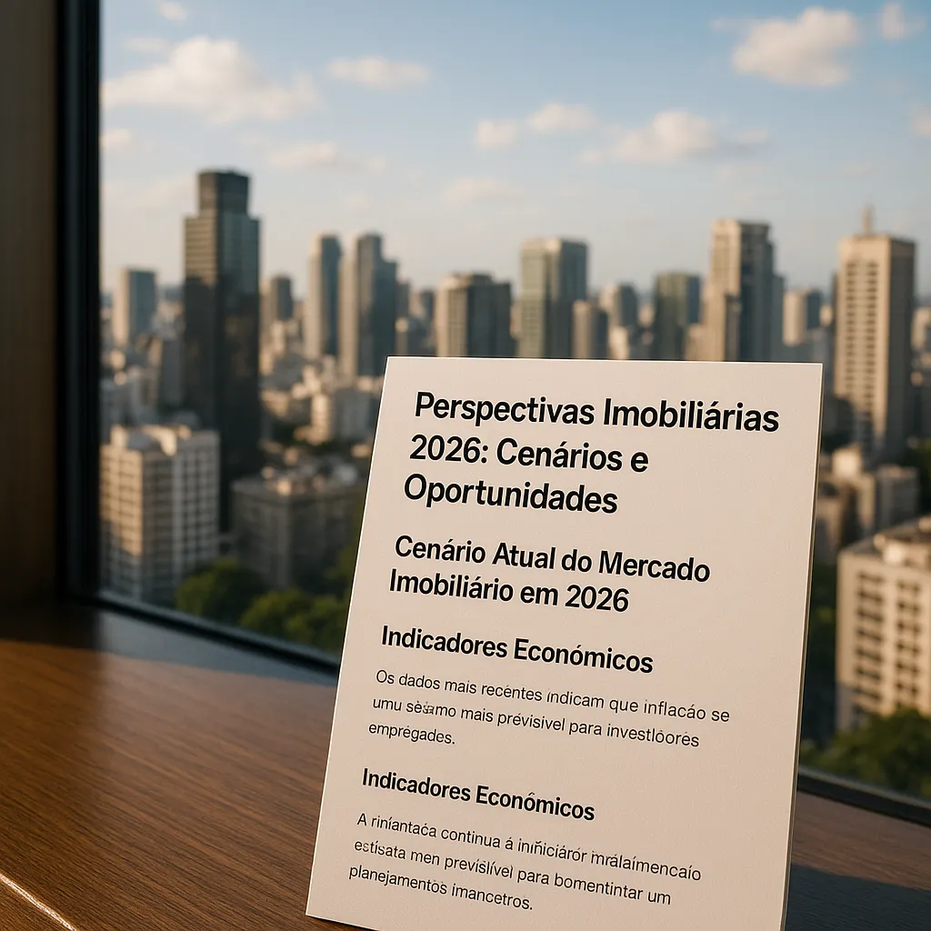 Perspectivas Imobiliárias 2026: Cenários e Oportunidades