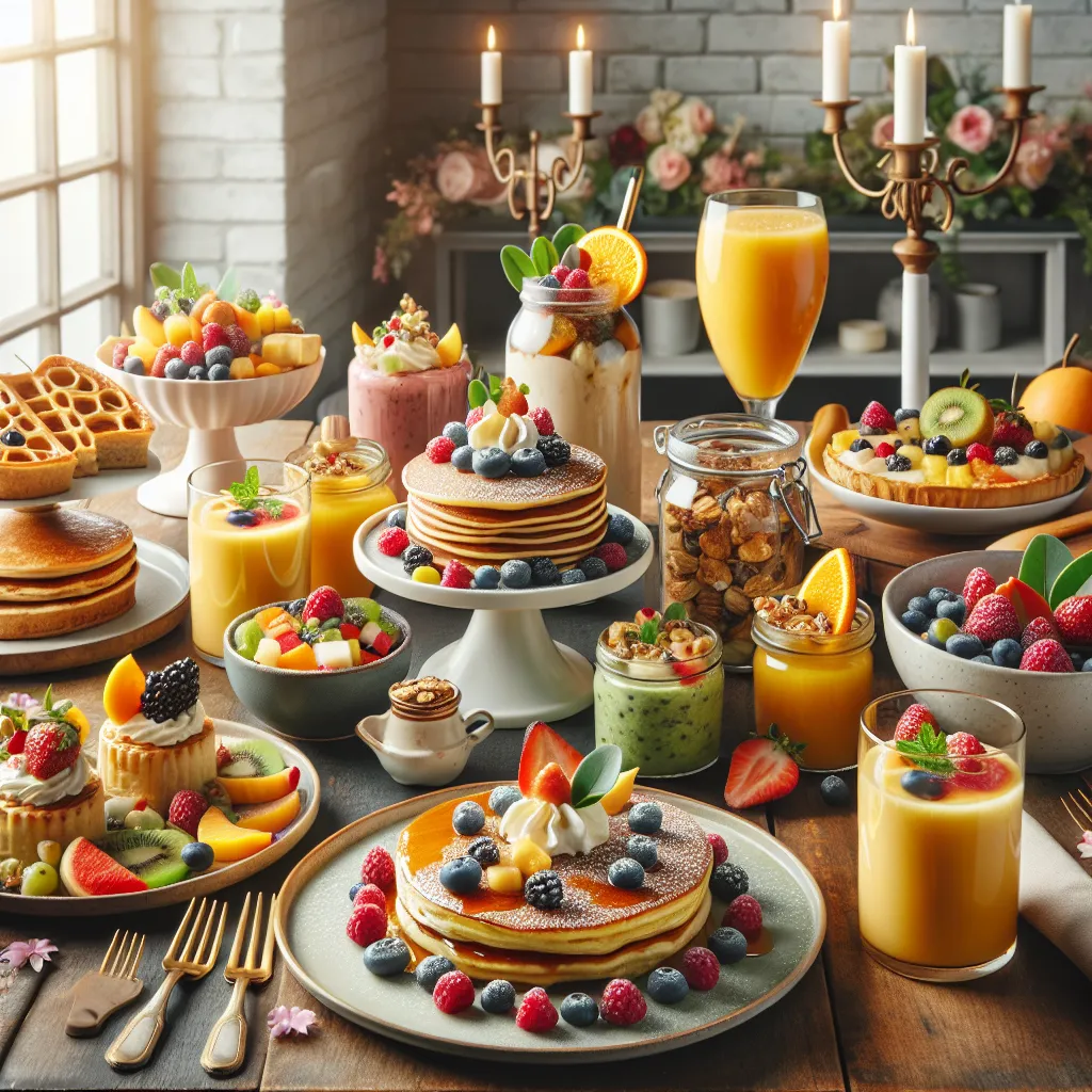 Receitas Fáceis para um Brunch de Aniversário em Casa