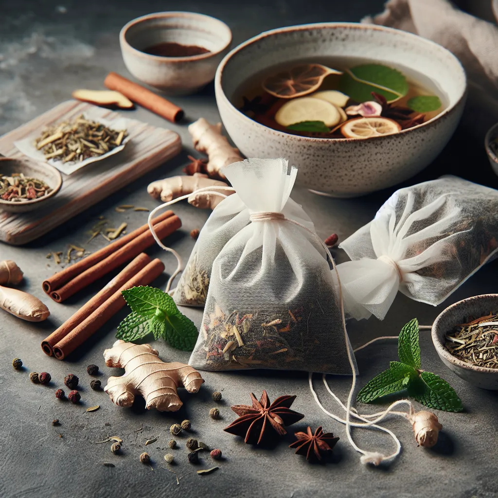 Como Fazer Saquinhos de Tempero para Desintoxicação Caseira