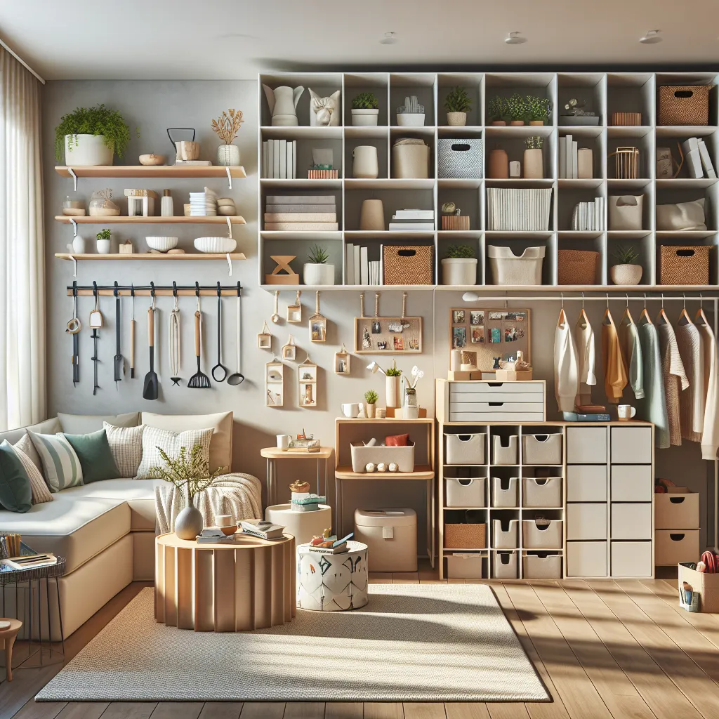 Soluções de Armazenamento Criativas para Ambientes Pequenos