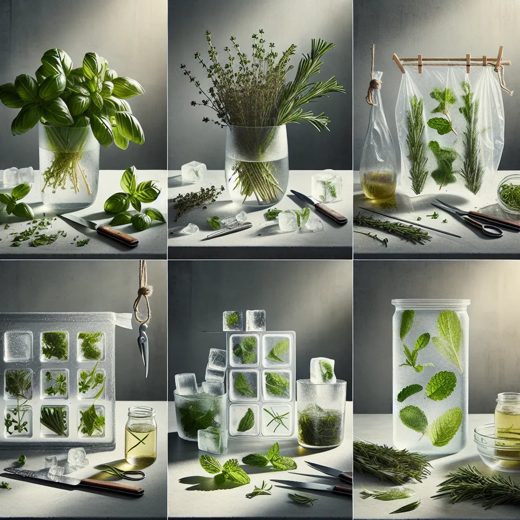 Técnicas Eficazes para Conservar Ervas Frescas por Mais Tempo