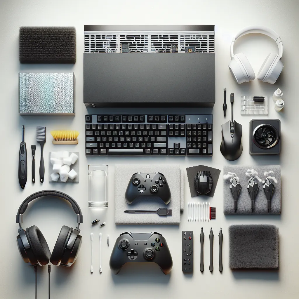 Técnicas de Limpeza para Acessórios e Equipamentos Gamer