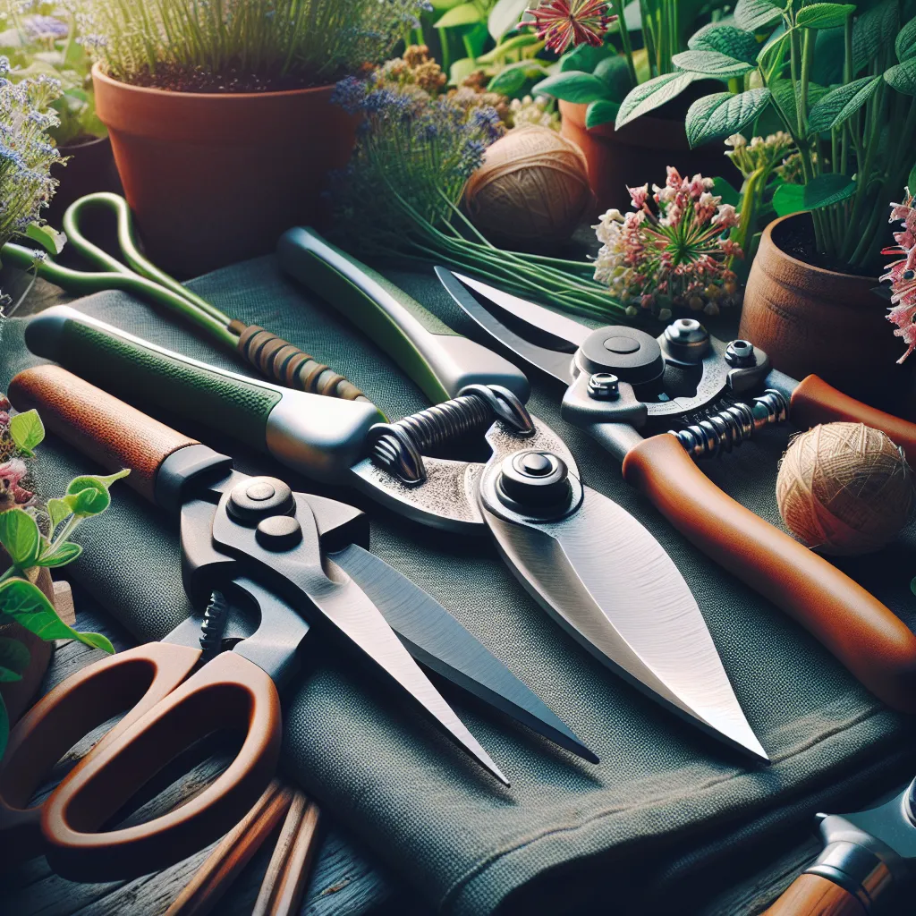Tesouras de Poda Essenciais para Jardineiros Iniciantes