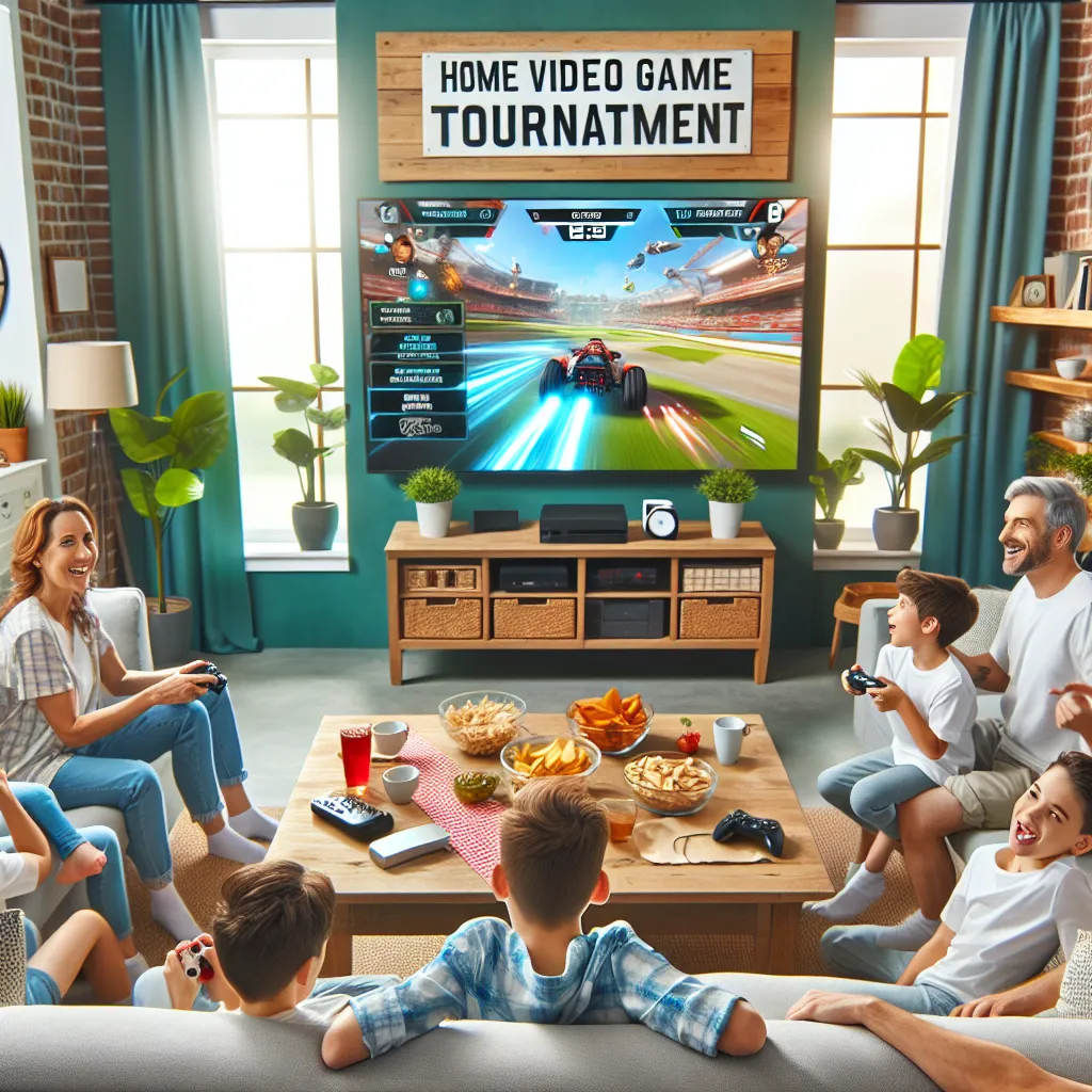 Como Realizar um Torneio de Videogame em Família em Casa
